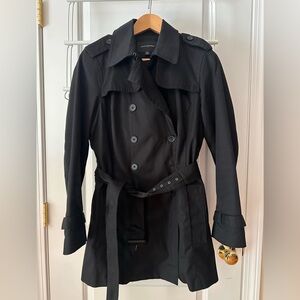Banana Republic Black Rain Jacket